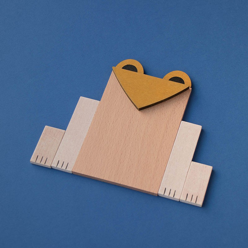 wooden composition game